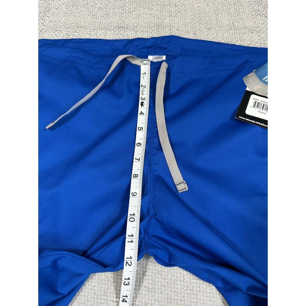 Boise State Broncos WonderWink Wonderwork Scrub Pants 500 Unisex Small Blue - Picture 7 of 10